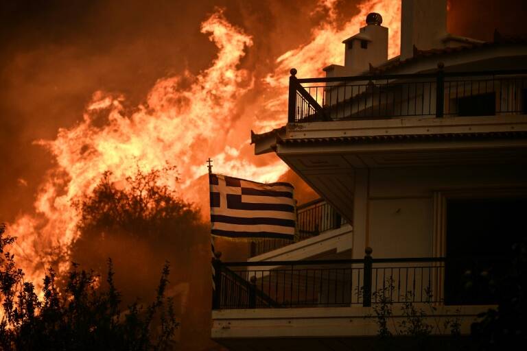 Grecia,clima,incendios
