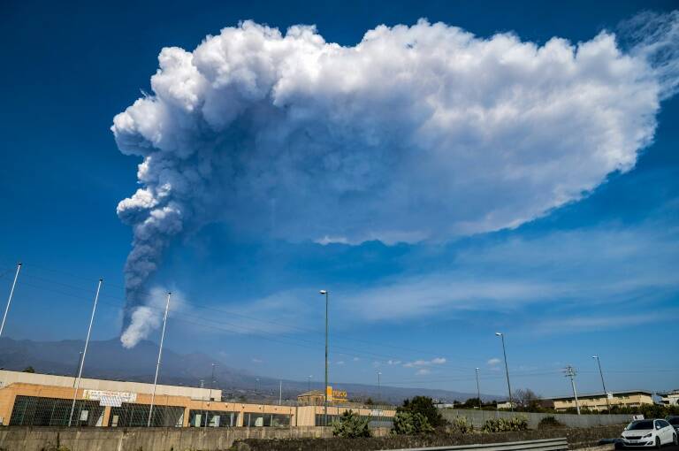 Italia,volcán,aviación