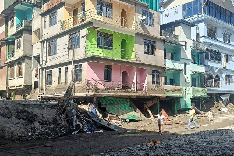 India,clima,montañas,medioambiente,inundación