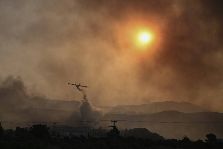 Grecia - clima - turismo - incendios