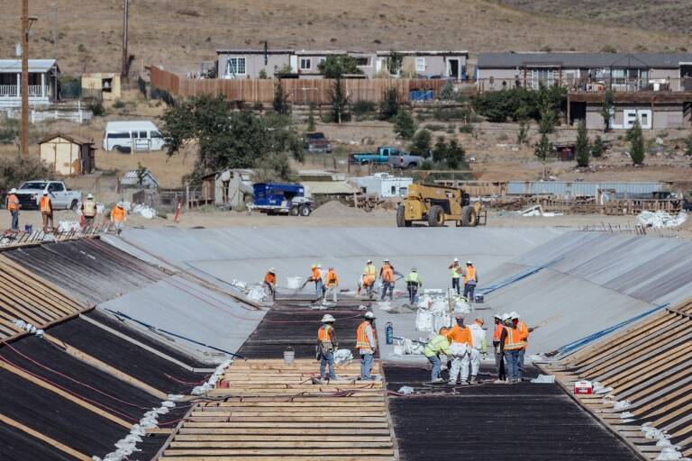 US,environment,drought,Nevada,canal