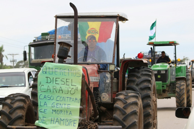 Bolivia - diesel - agricultura - poltica