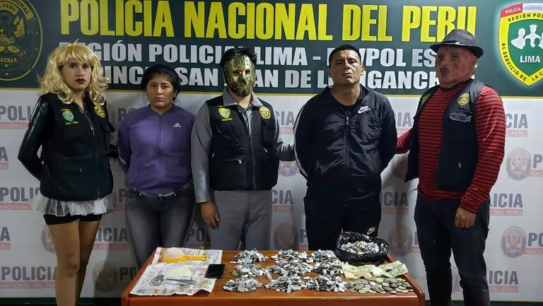 Perú,policía,narcotráfico,crimen,organizado,insólito