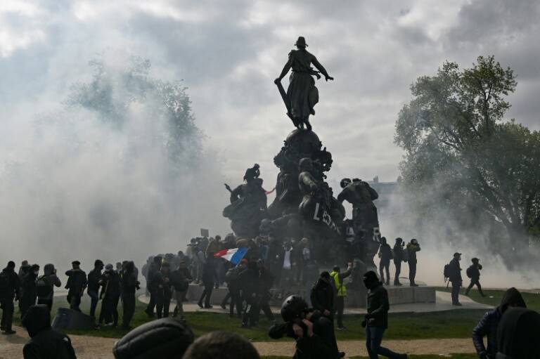 Francia,manifestaciones,jubilación,inflación