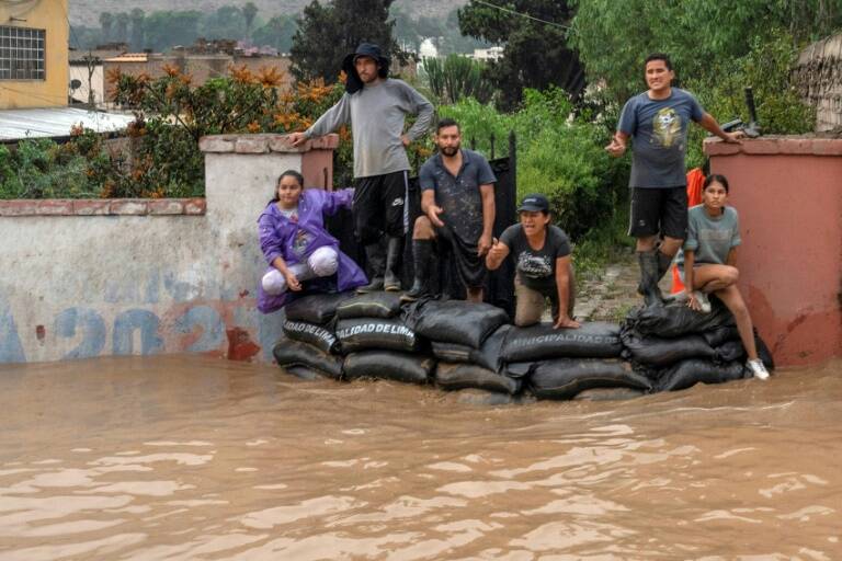 Perú,clima,inundación,transporte