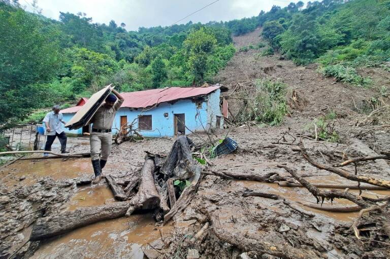 India,inundación,clima,alud,meteorología