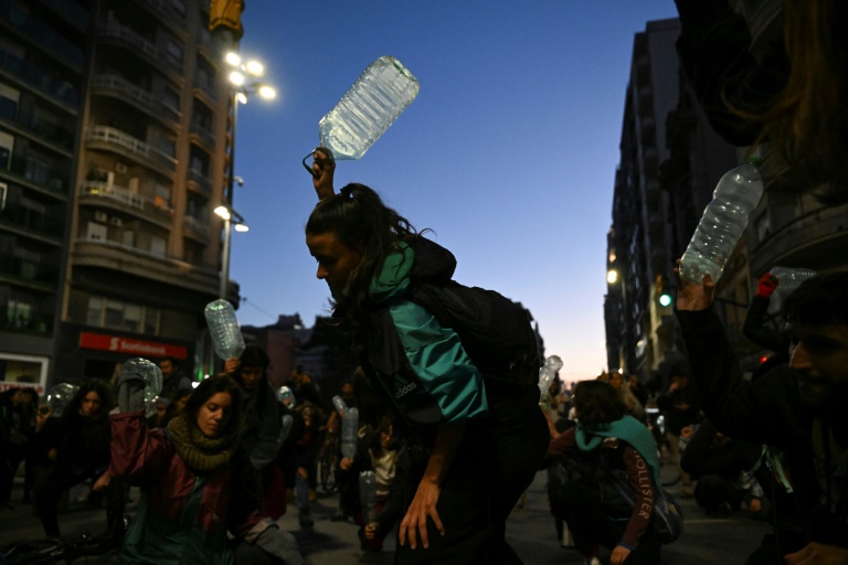 Uruguay,agua,sequa,manifestaciones