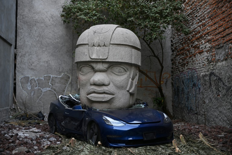 artes - escultura - automvil - Mxico - EEUU