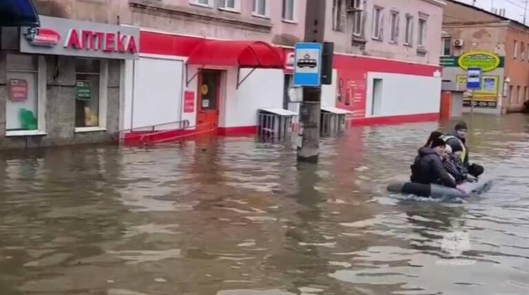 Russie,inondation,climat