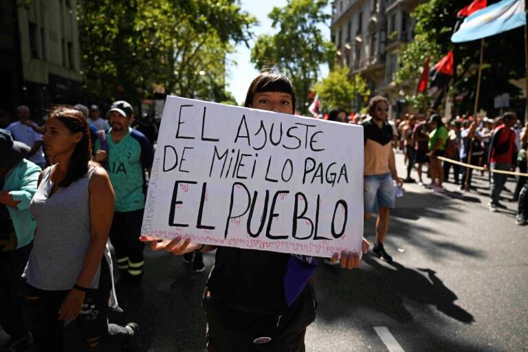 Argentina,huelga,manifestaciones,sindicatos,gobierno