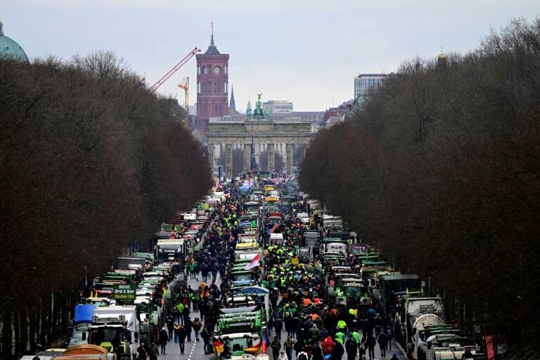 agriculture,gouvernement,transport,route,environnement,énergie,Allemagne,manifestation,fiscalité,sylviculture