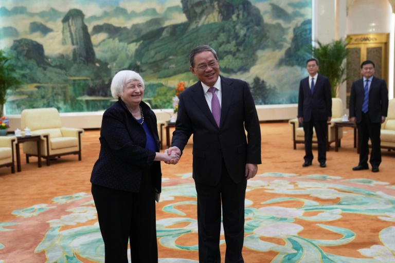 China - US - Yellen - economy - diplomacy - politics