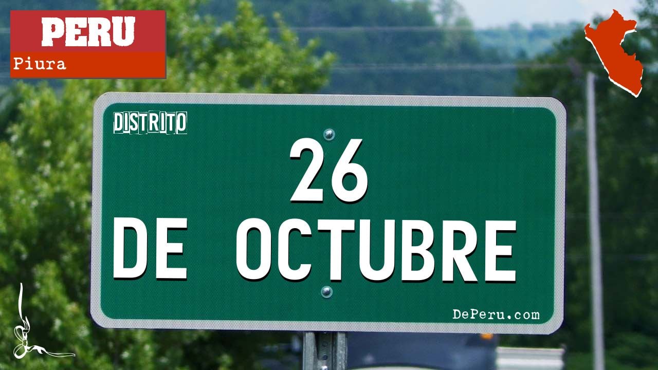 26 de Octubre