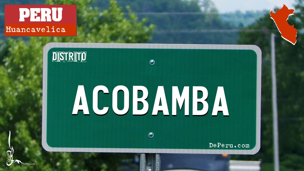 Distrito de Acobamba