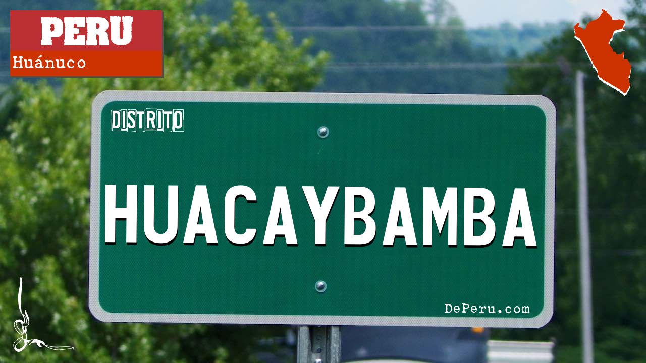 Distrito de Huacaybamba