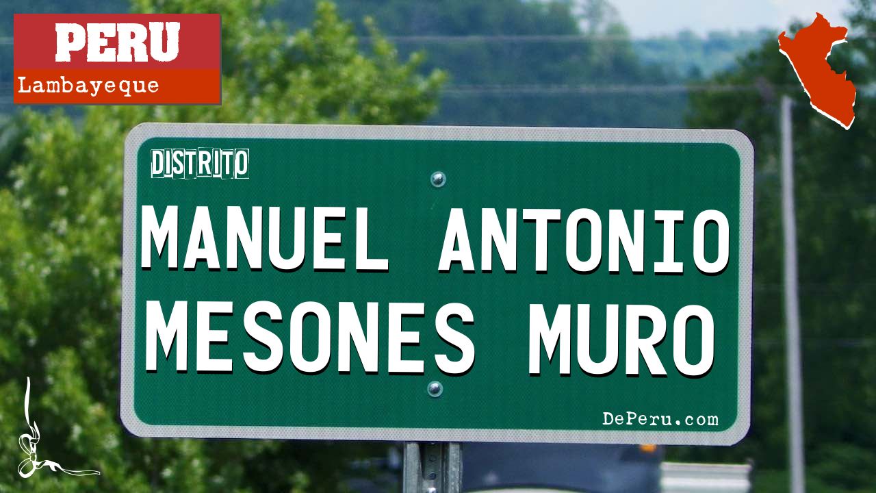 Manuel Antonio Mesones Muro