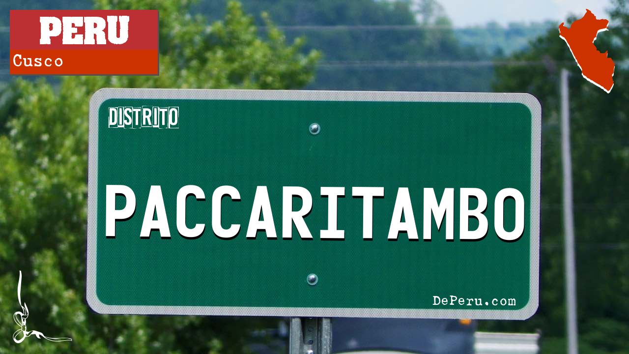 PACCARITAMBO