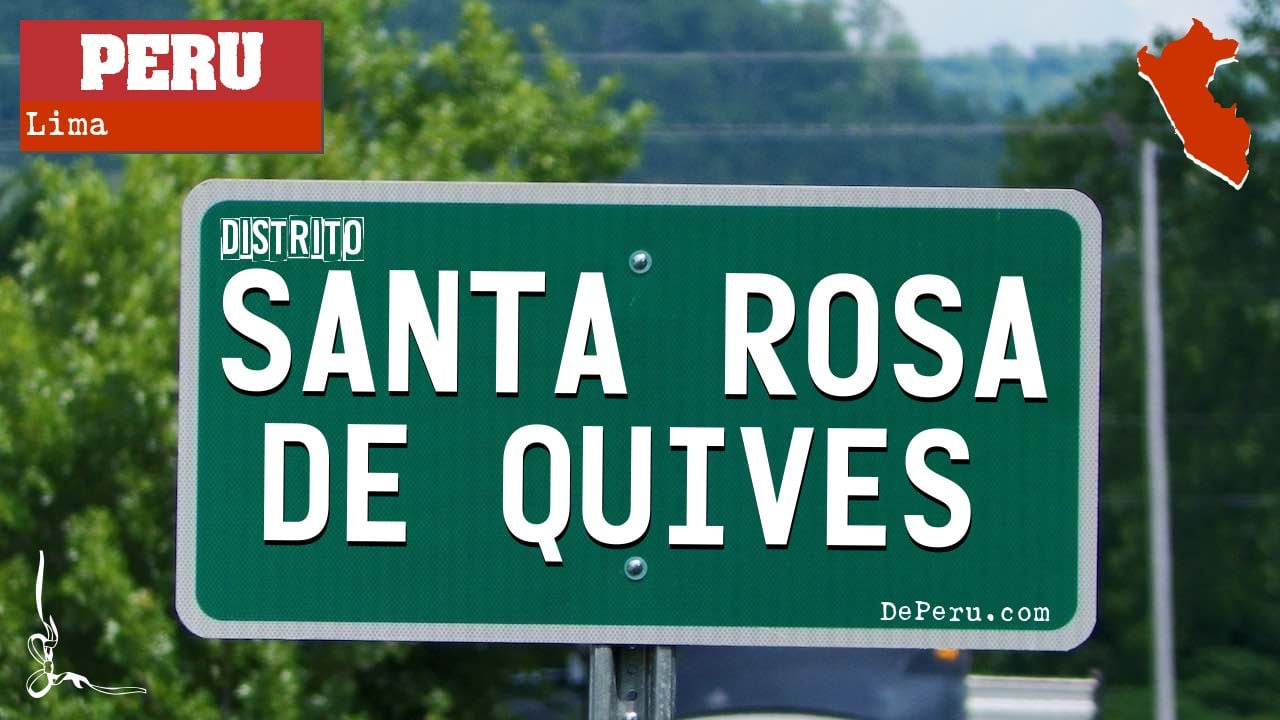 Santa Rosa de Quives