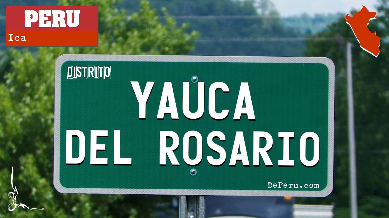 Yauca del Rosario