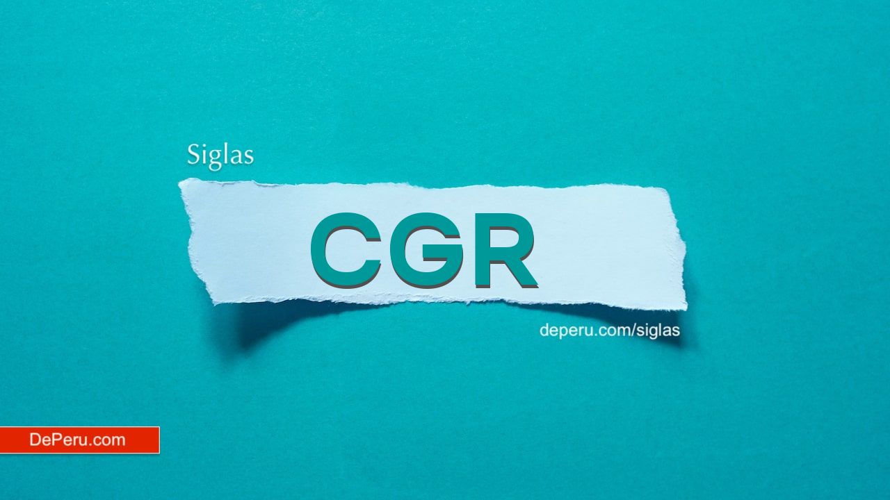 Sigla CGR
