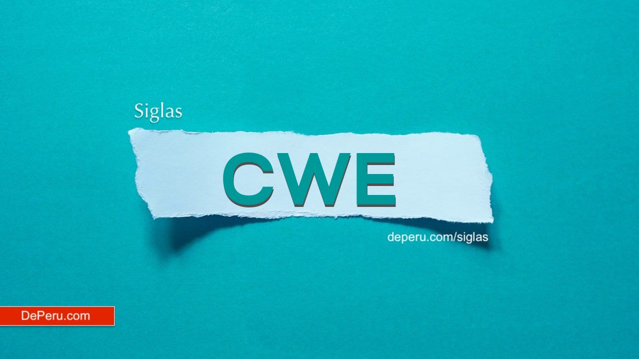 Sigla CWE