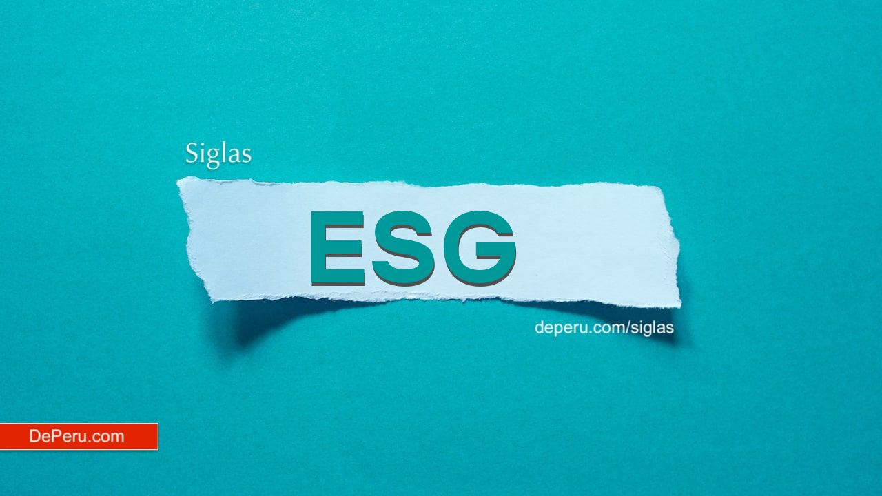 Sigla ESG