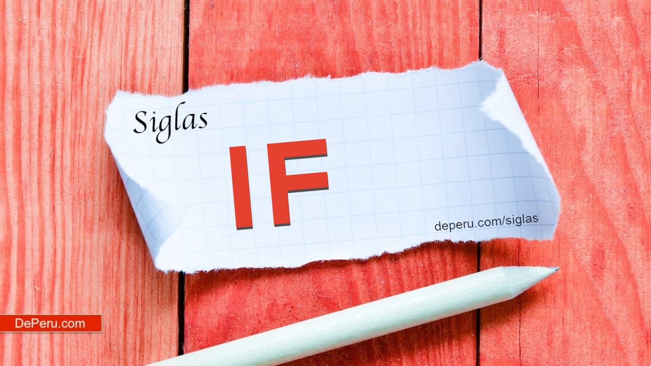 Sigla IF