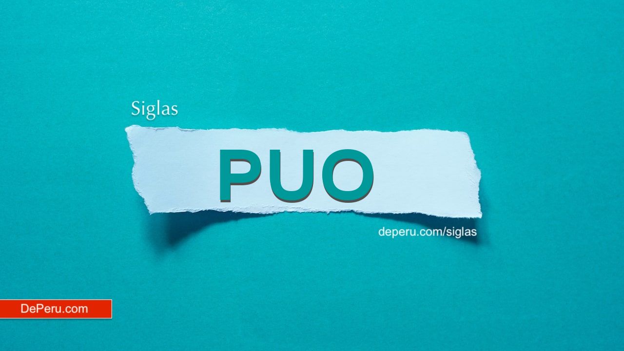 Sigla PUO