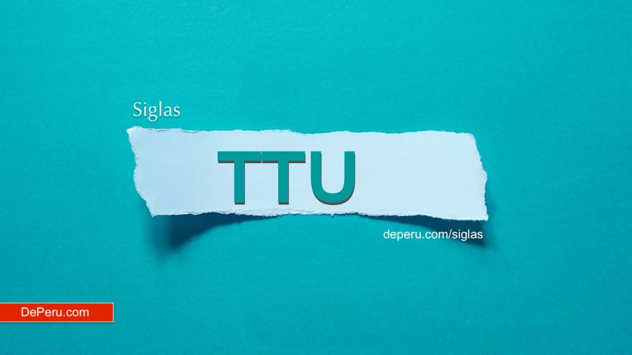 Sigla TTU